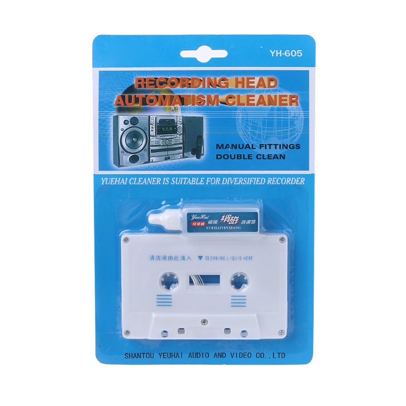 Cassette Tape Head - Cassette Tape for Head Cleaner &