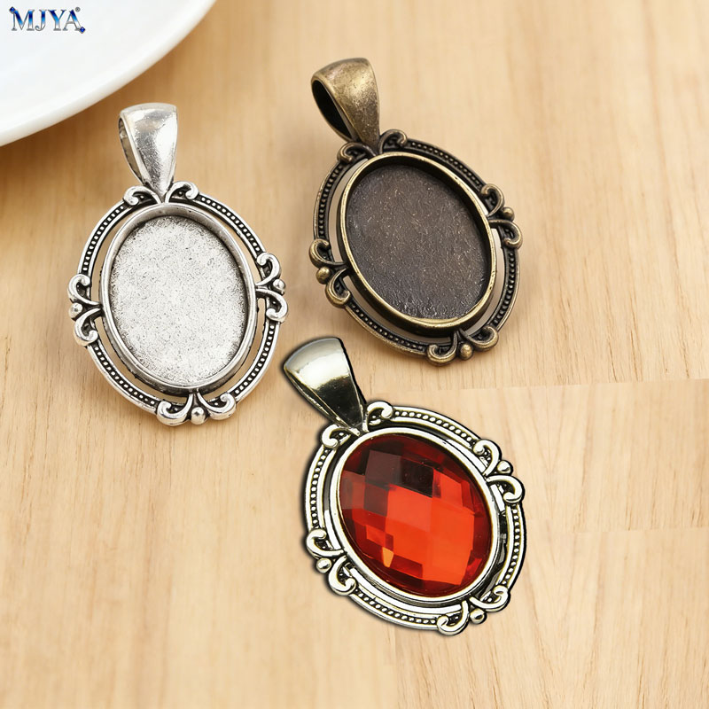 Vintage Collectibles For Sale - MJYA 10pcs Vintage Pendant Settings Inner