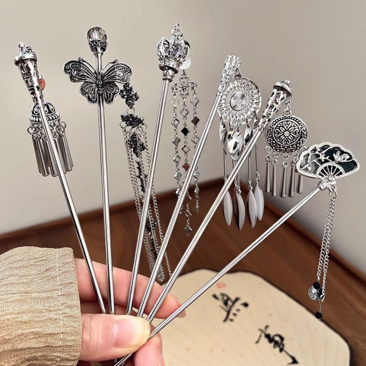 Elegant Women's Hairpin Antiqu - Vintage Collectibles For Sale reseña y precio