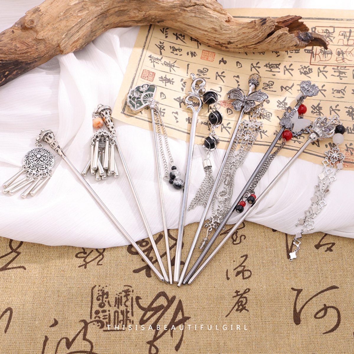 Elegant Women's Hairpin Antiqu - Vintage Collectibles For Sale reseña y precio
