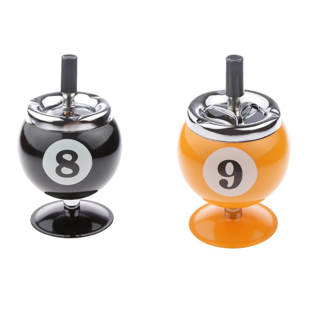 Aluminum Billiard Ashtrays wit - Vintage Collectible Ashtrays reseña y precio