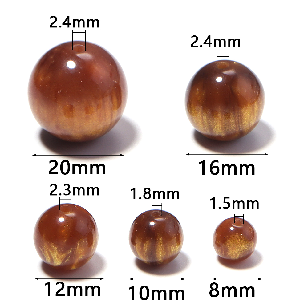 5-30pcs/lot 8-20mm Gilding Res - Vintage Collectibles For Sale reseña y precio