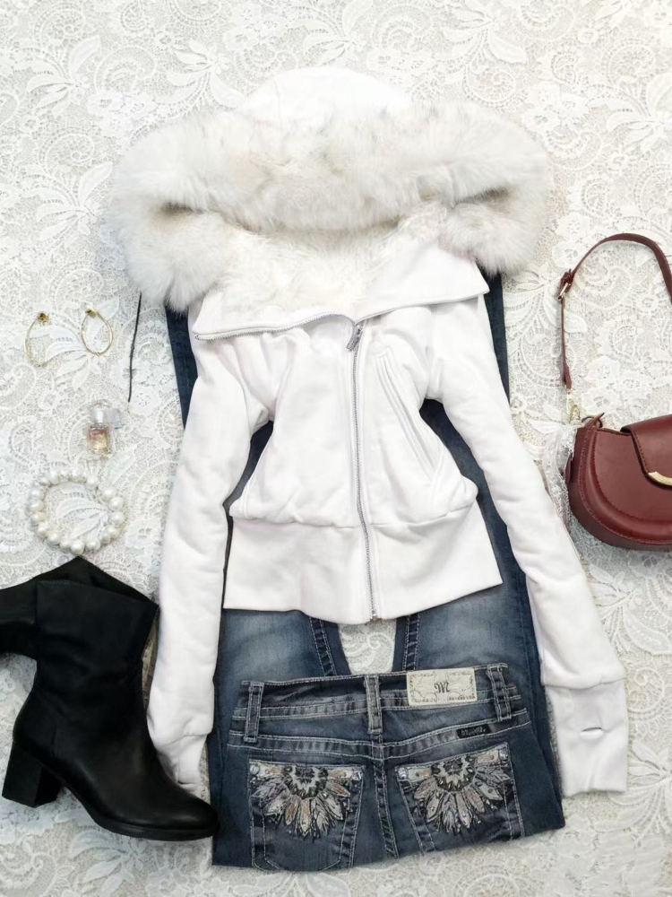 Aesthetic Vintage Slim Hooded  - Vintage Zip Hoodie reseña y precio