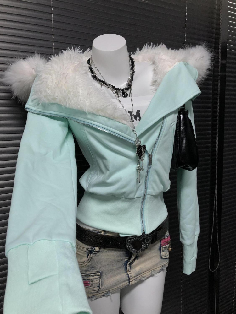 Aesthetic Vintage Slim Hooded  - Vintage Zip Hoodie reseña y precio