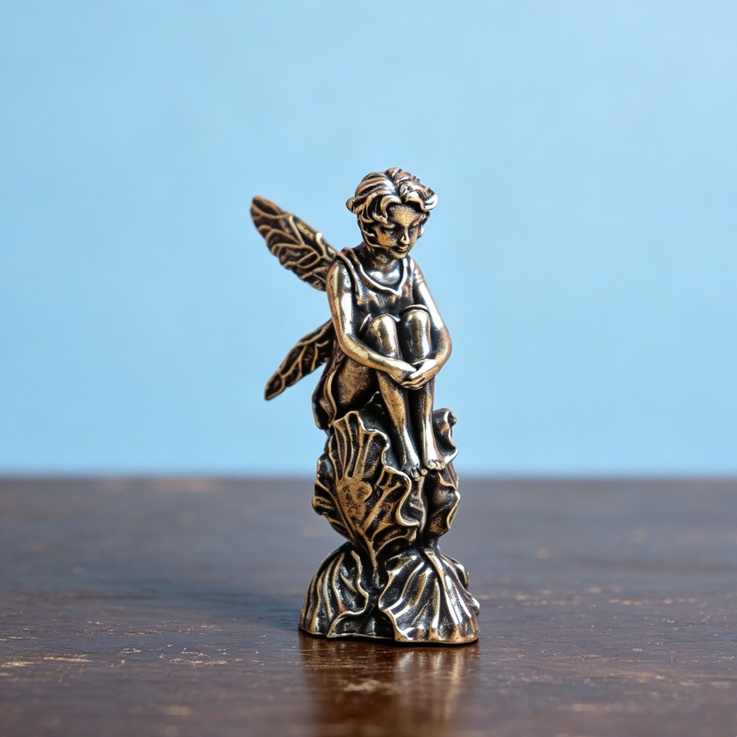 Vintage Brass Fairy Figurine F - Vintage Fairy Figurines Collectible reseña y precio