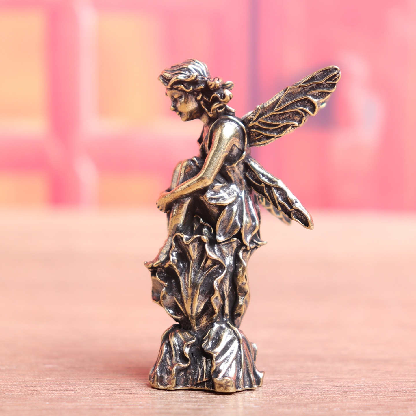 Vintage Brass Fairy Figurine F - Vintage Fairy Figurines Collectible reseña y precio
