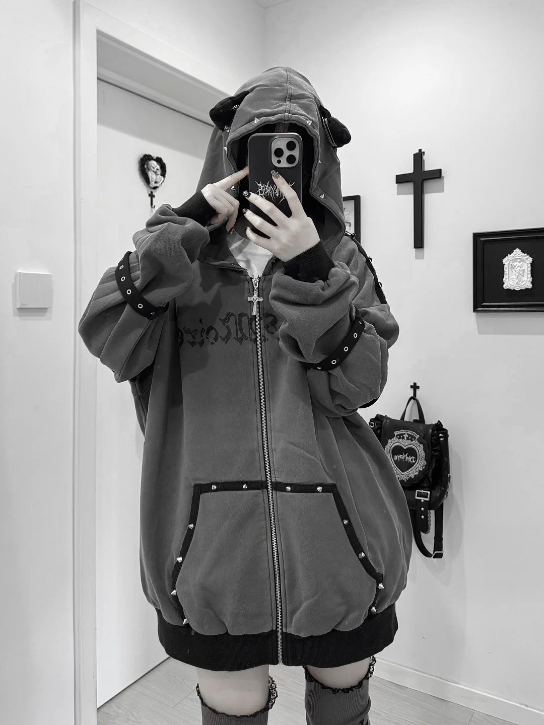 Streetwear Harajuku Hoodies Ja - Vintage Zip Hoodie reseña y precio