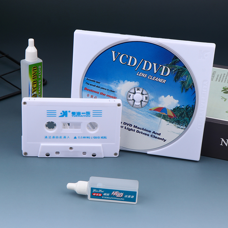 CD VCD DVD Player Lens Cleaner - Cassette Tape Head reseña y precio