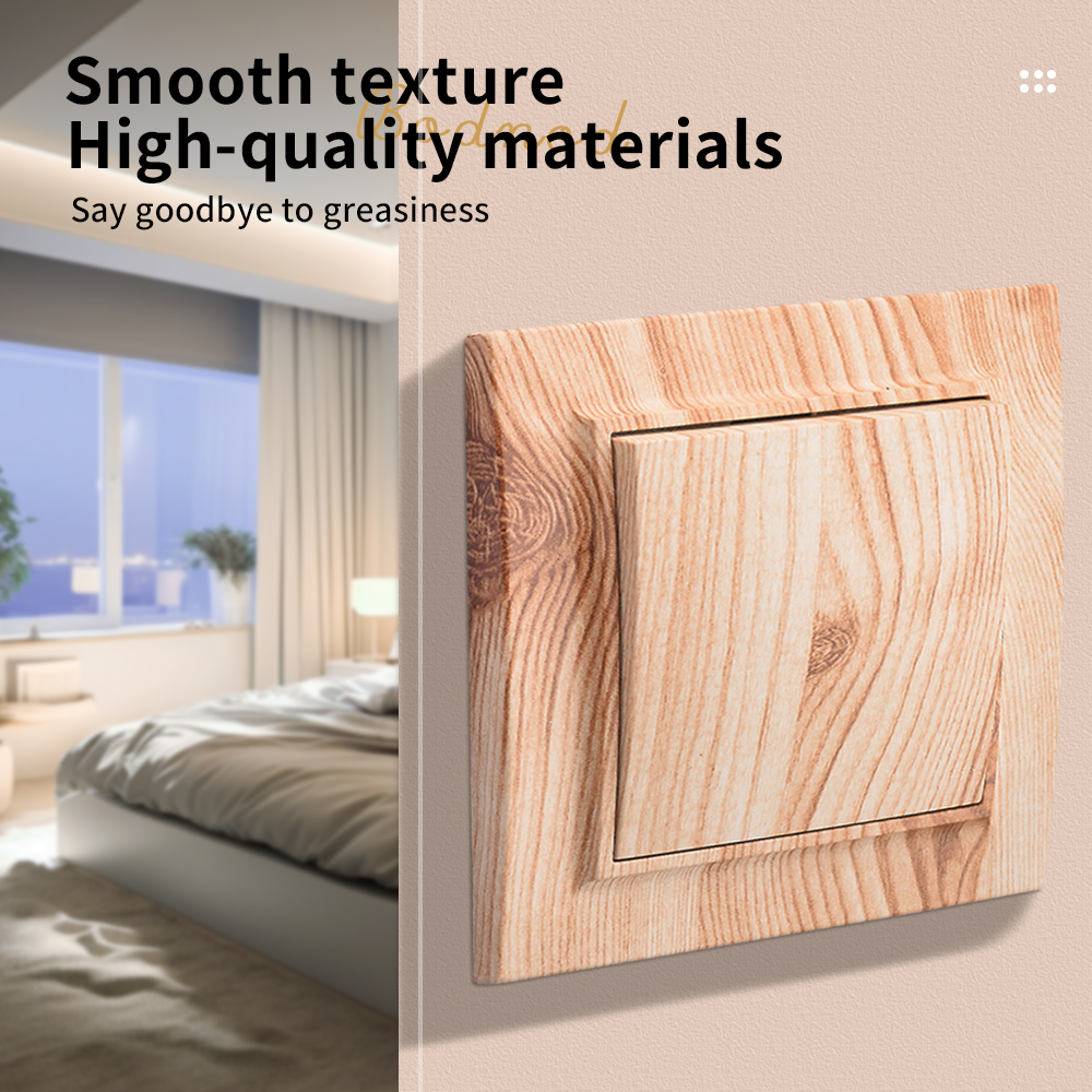 WESA Wood Wall Switch Classic  - Vintage Collectible Buttons reseña y precio