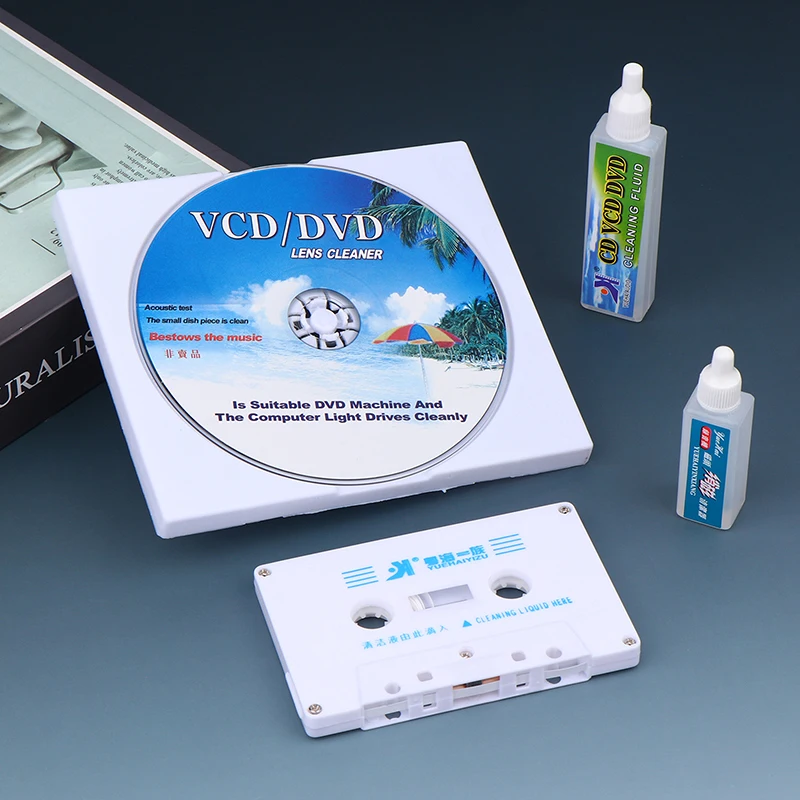 CD VCD DVD Player Lens Cleaner - Cassette Tape Head reseña y precio