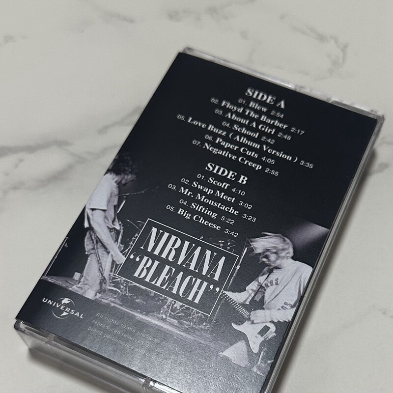 Nirvana Bleach Classic Grunge  - Vintage Collectibles reseña y precio