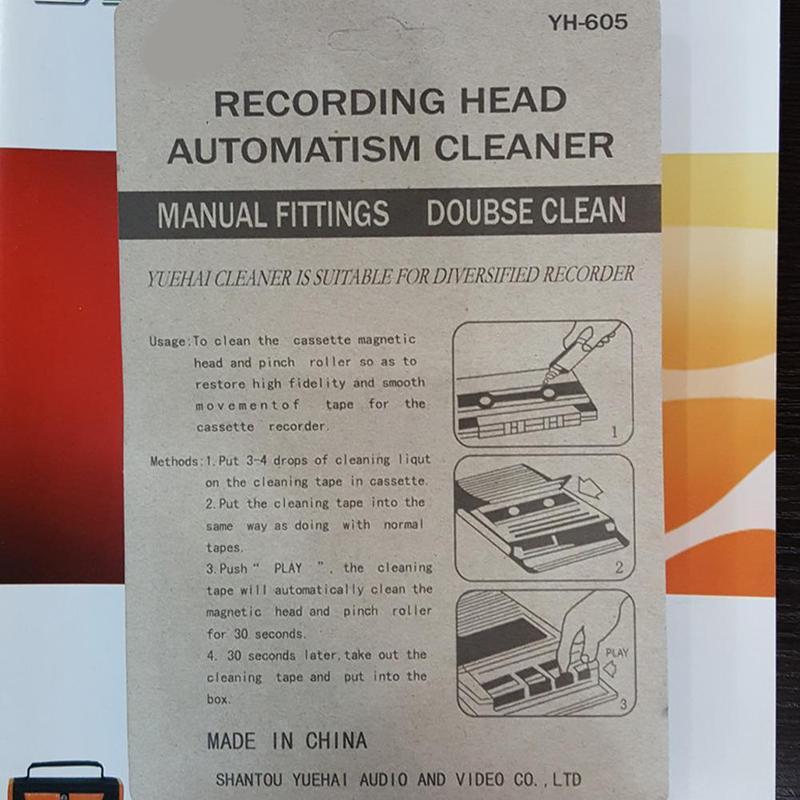 Cassette Tape Head Cleaner Dem - Cassette Tape Head reseña y precio