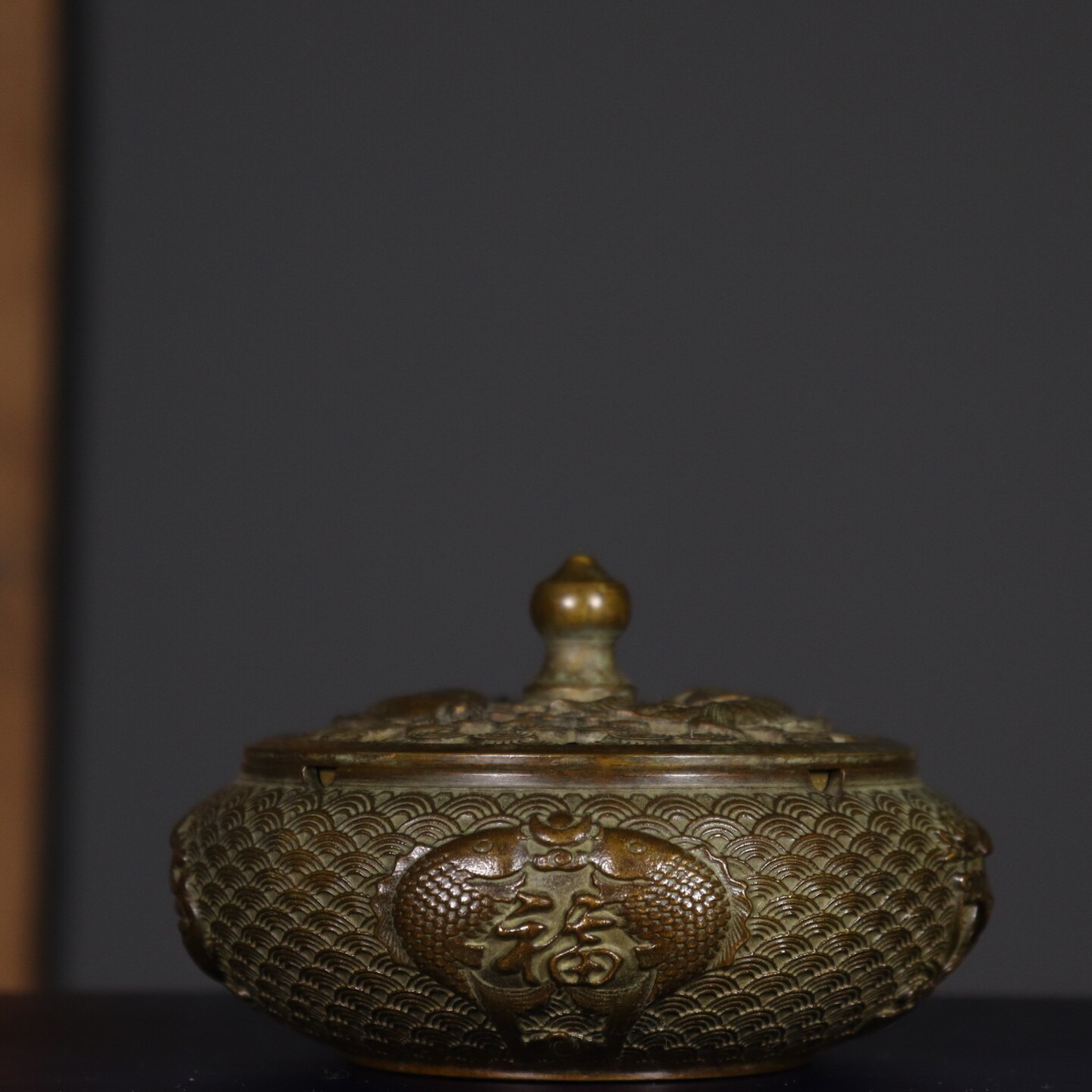 Antique Pure Copper Double Fis - Vintage Collectible Ashtrays reseña y precio