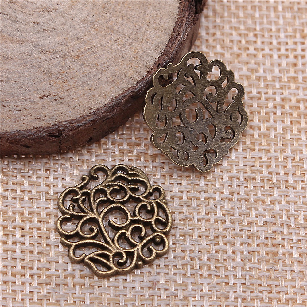 10pcs 18x18mm 2 Colors Antique - Vintage Collectibles For Sale reseña y precio