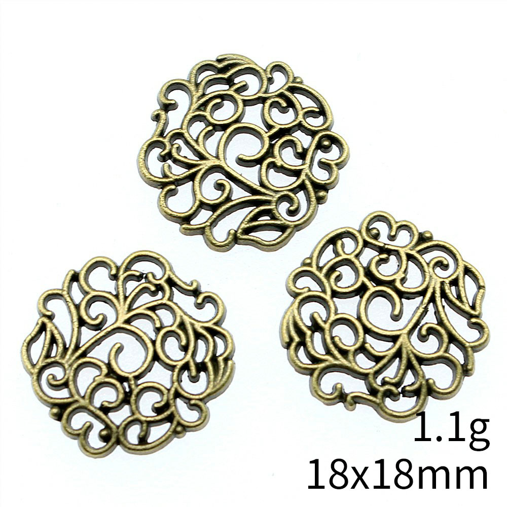 10pcs 18x18mm 2 Colors Antique - Vintage Collectibles For Sale reseña y precio