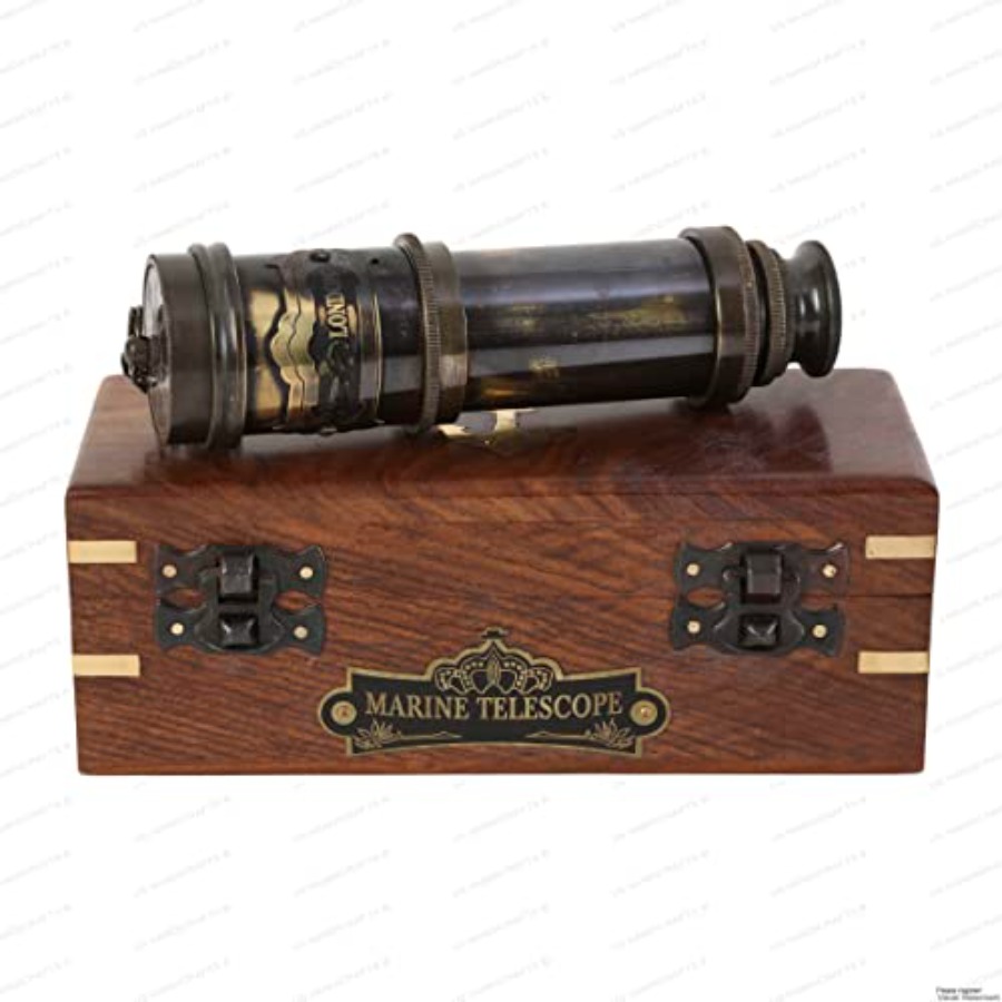 Vintage Brass Spyglass Telesco - Vintage Collectibles reseña y precio
