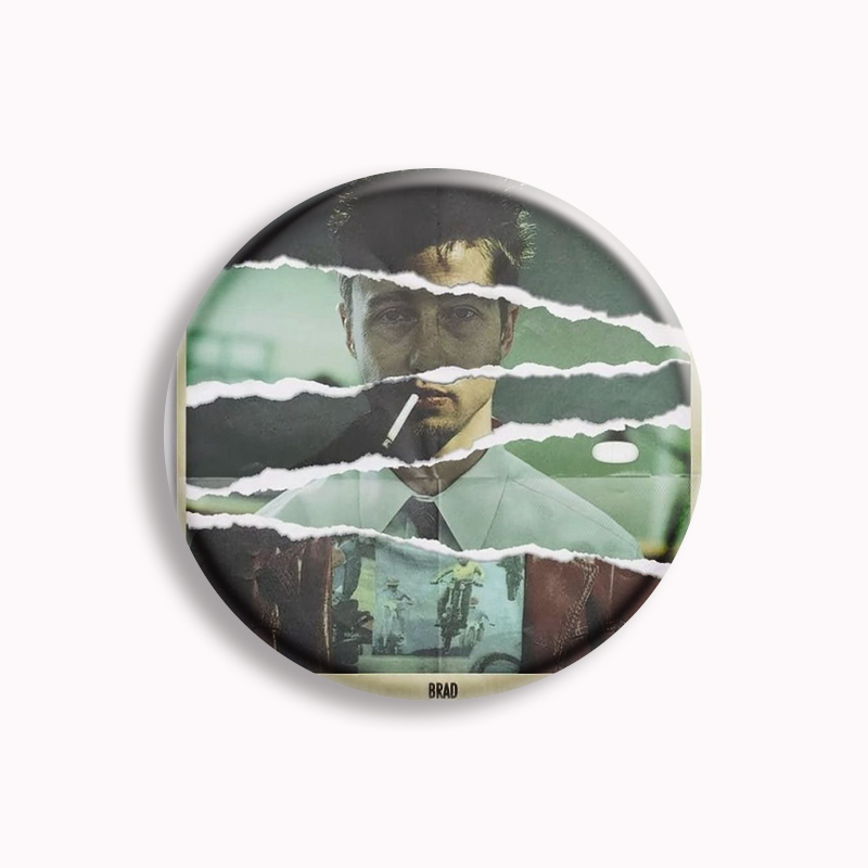 Retro Classic Movie Fight Club - Vintage Collectible Buttons reseña y precio