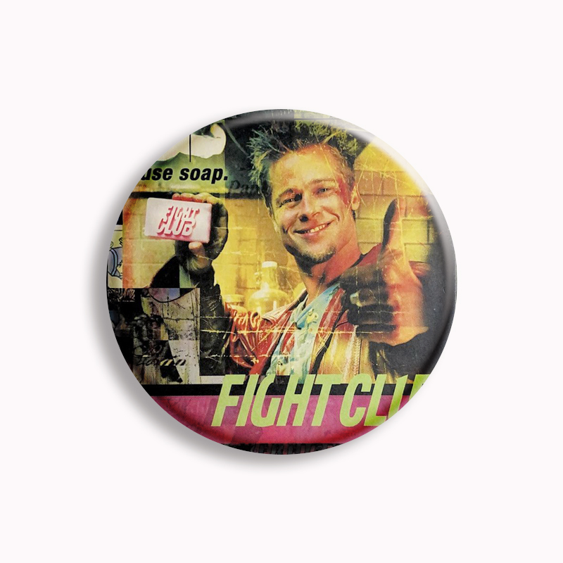 Retro Classic Movie Fight Club - Vintage Collectible Buttons reseña y precio