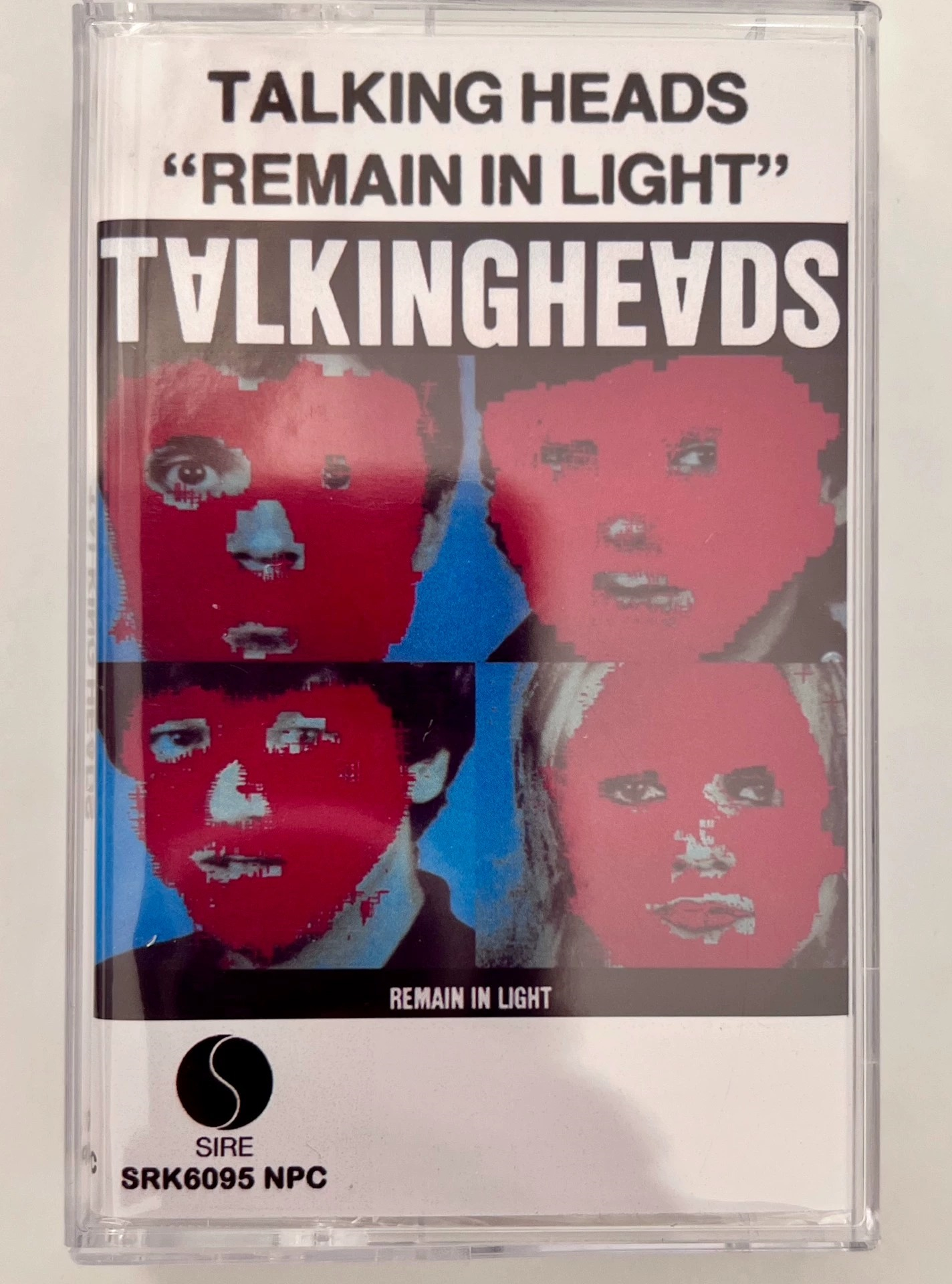 Rock Talking Heads David Byrne - Cassette Tape Head reseña y precio