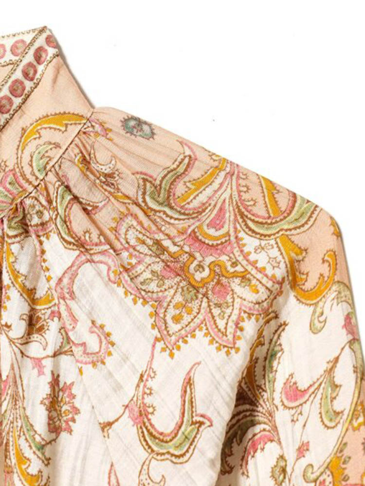 2026 Women Summer Shirts Blous - Vintage Collectible Buttons reseña y precio