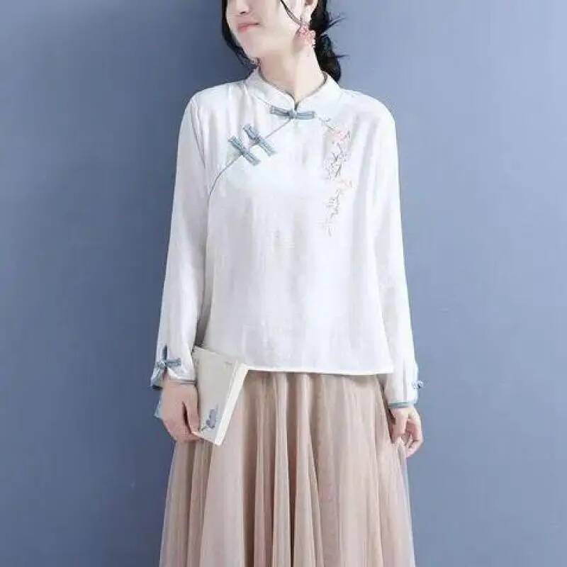 Vintage Embroidery Shirts Wome - Vintage Collectible Buttons reseña y precio
