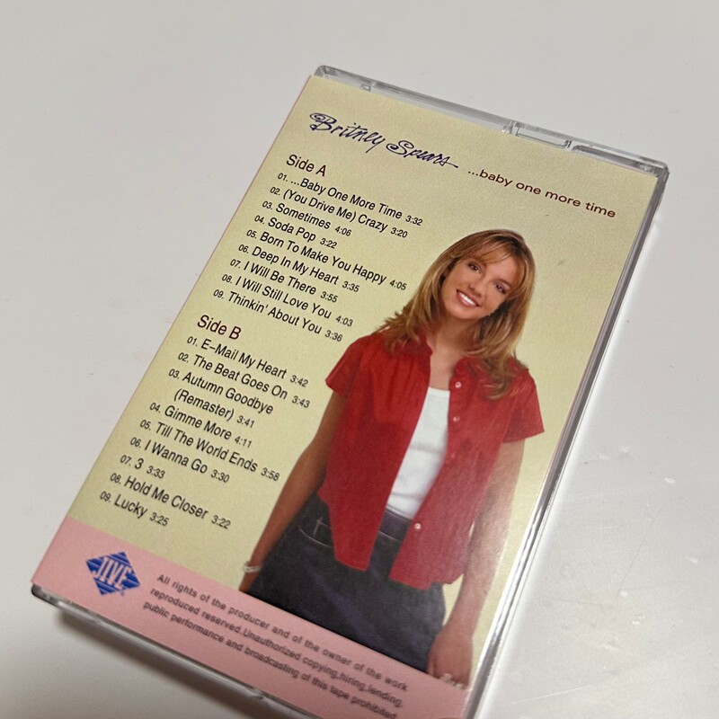 Britney Spears Baby One More T - Vintage Collectibles reseña y precio