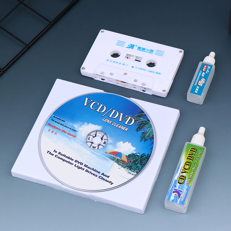 CD VCD DVD Player Lens Cleaner - Cassette Tape Head reseña y precio