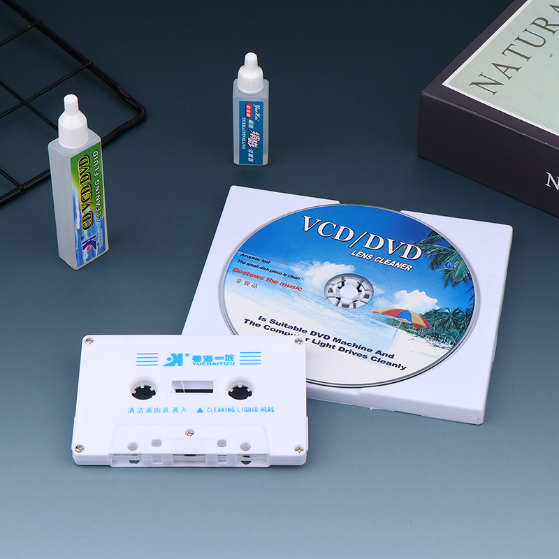 CD VCD DVD Player Lens Cleaner - Cassette Tape Head reseña y precio