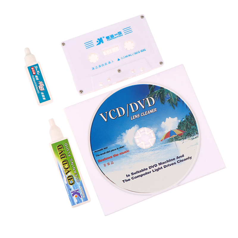 CD VCD DVD Player Lens Cleaner - Cassette Tape Head reseña y precio