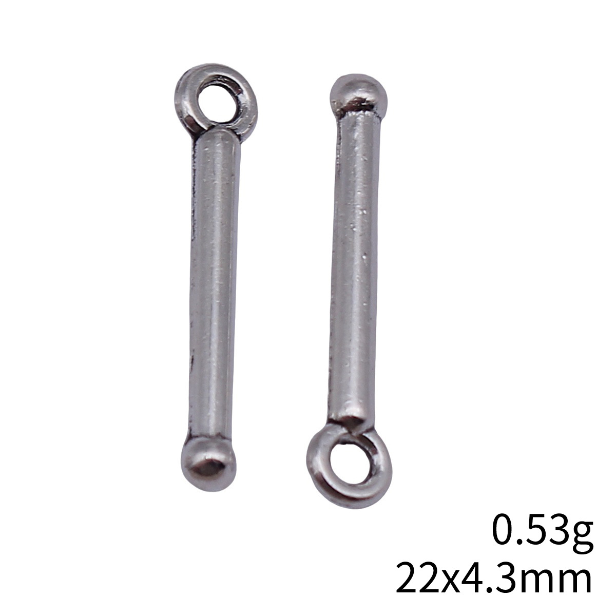 80pcs 22x4.3mm(0.87x0.17inch)  - Vintage Collectibles For Sale reseña y precio