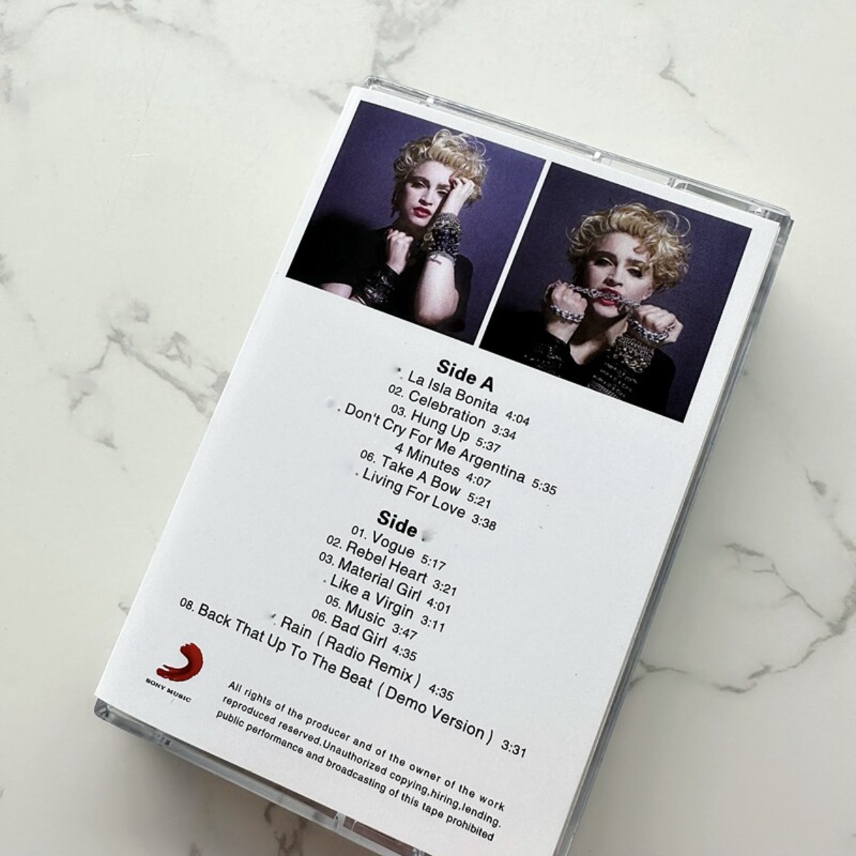 Madonna Classic Pop Music Cass - Vintage Collectibles reseña y precio